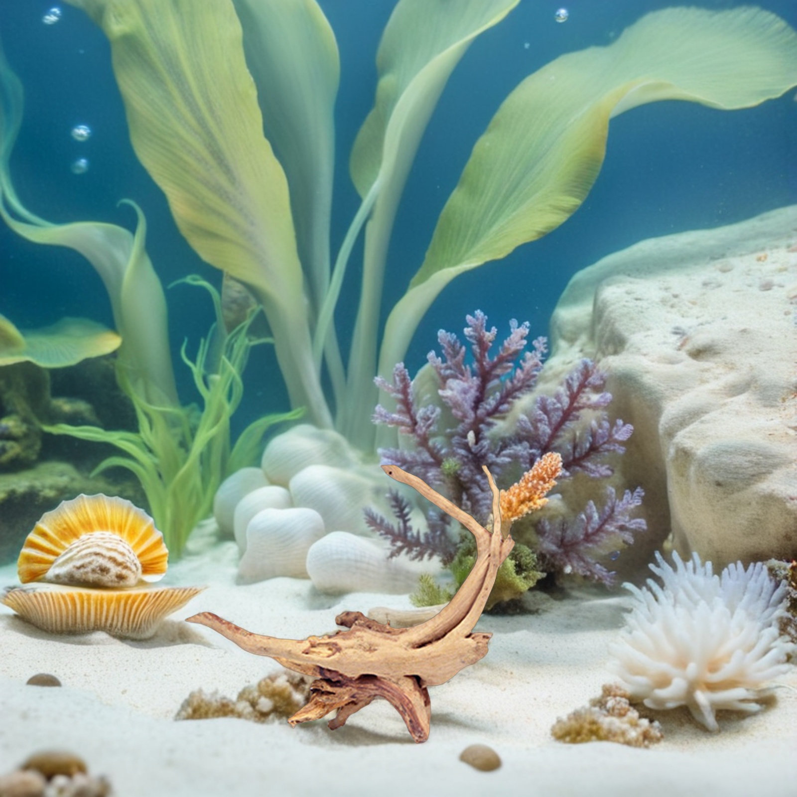 Planted Aquarium Ph - 4 stuks drijfhout aquariumdecoraties, natuurlijke takken