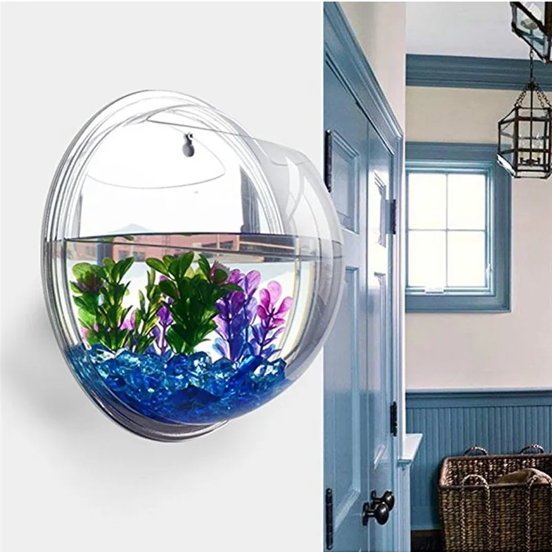 Planted Aquarium Mini - Transparant acryl opknoping muur aquarium, Plant