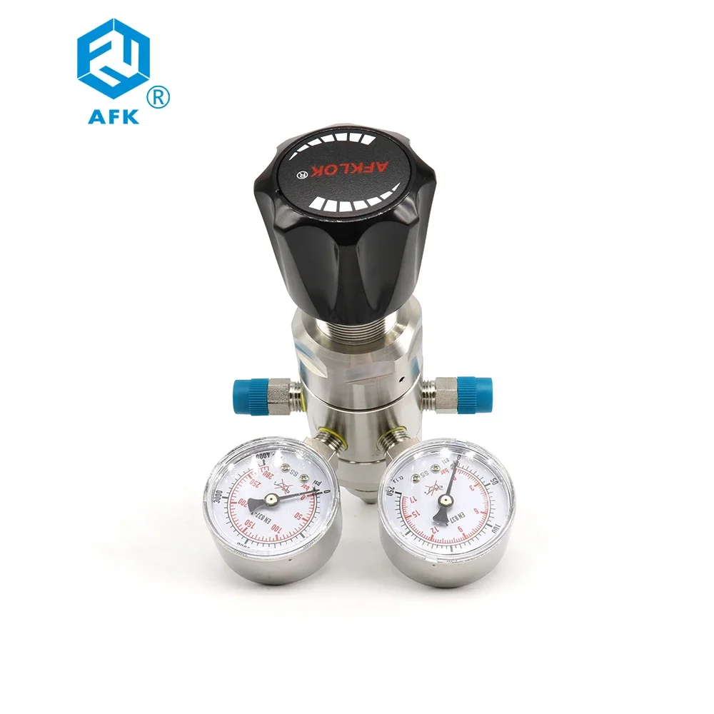 Co2 Regulator Dual Stage - Oem AFKLOK Merk Gas Hogedrukregelaar Kleppen