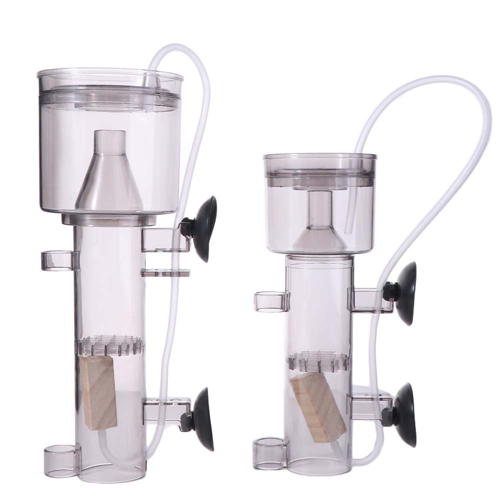 Aquarium Lily Pipe - Zuignap aquarium eiwitafschuimer van plastic met