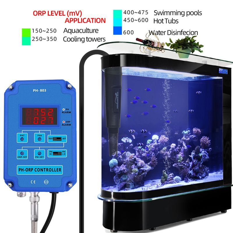 A01E-Digital 2&1 PH ORP-monito - Planted Aquarium Ph recensie en prijs