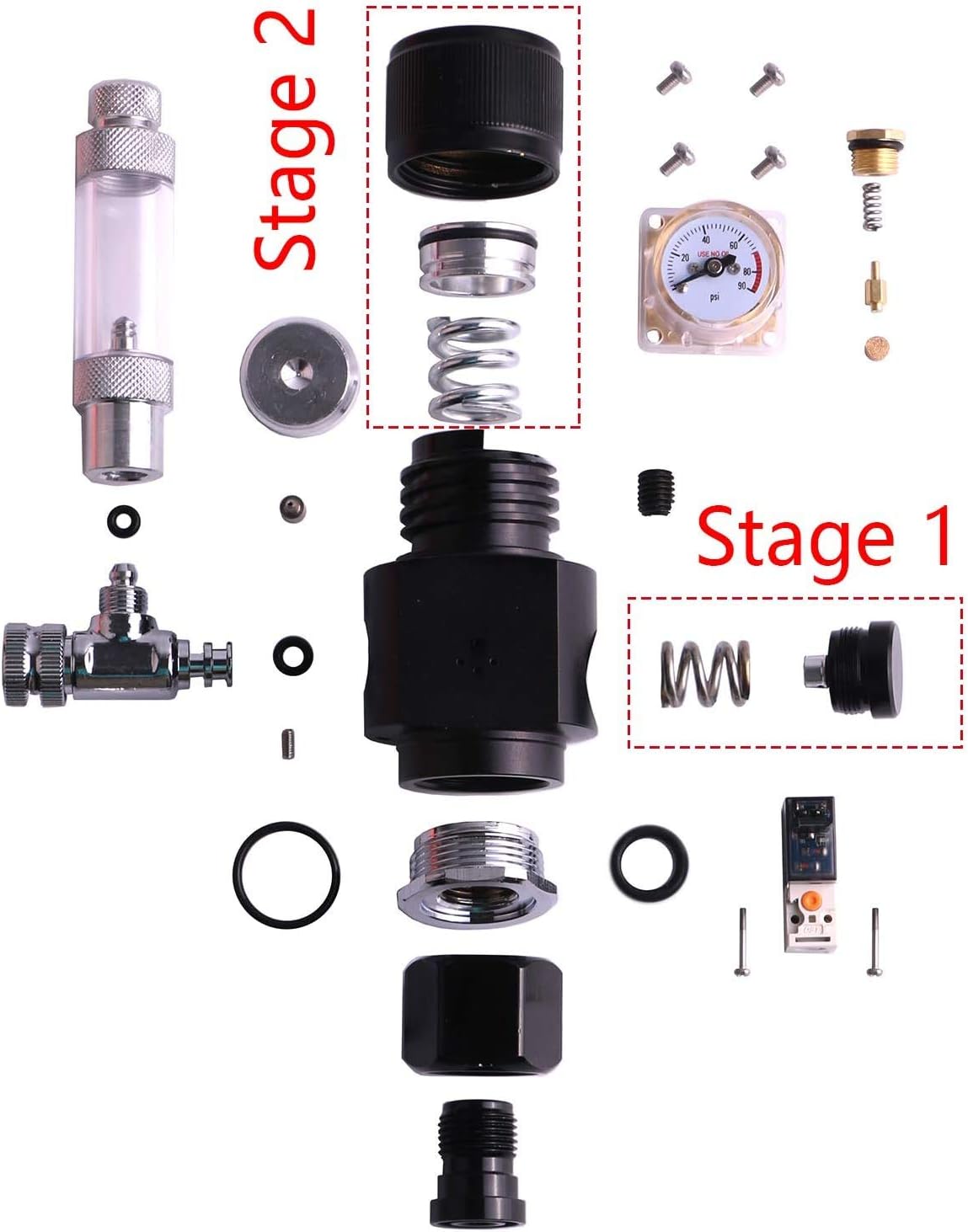 Aquarium CO2-regelaar Mini-ser - Co2 Regulator Dual Stage recensie en prijs