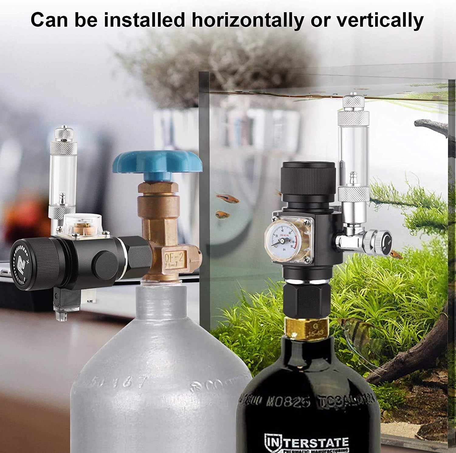 Aquarium CO2-regelaar Mini-ser - Co2 Regulator Dual Stage recensie en prijs