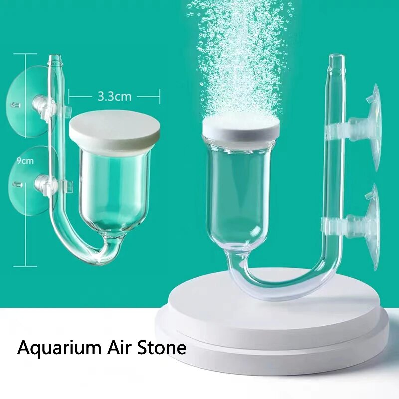 1Set Glazen Luchtpomp Zandstee - Aquarium Lily Pipe recensie en prijs
