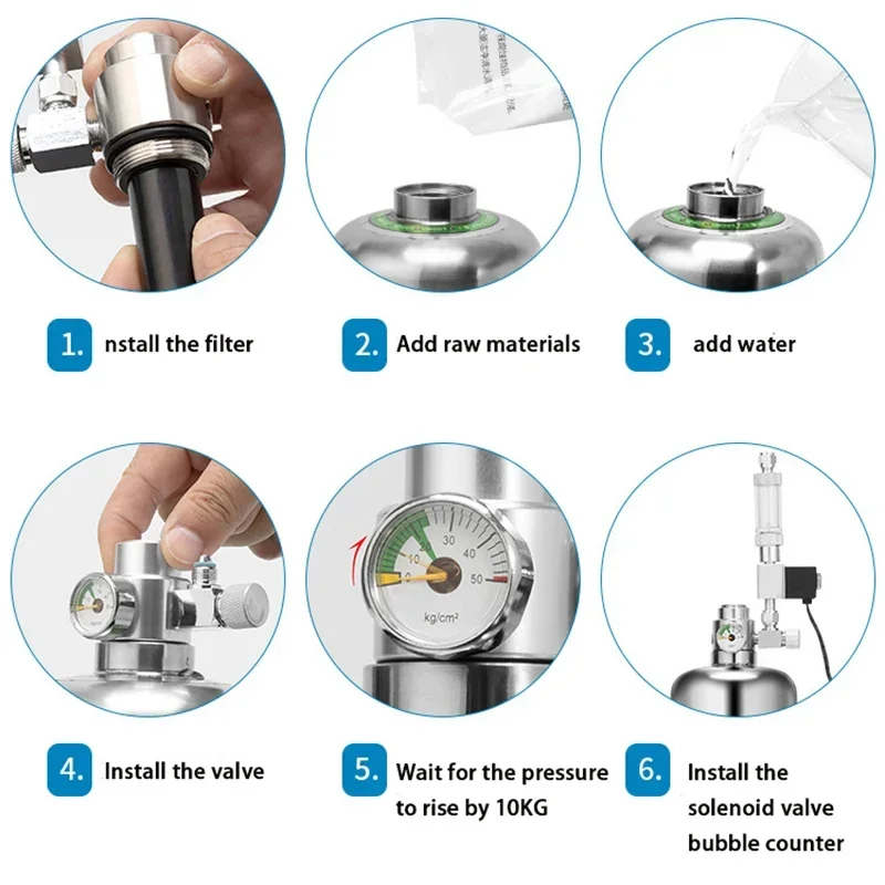 Aquarium CO2 Generator systeem - Planted Aquarium Parameters recensie en prijs