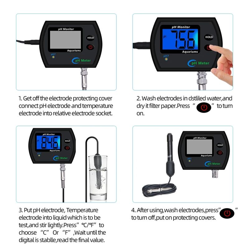 M12K-PH-meter Online PH-monito - Planted Aquarium Ph recensie en prijs
