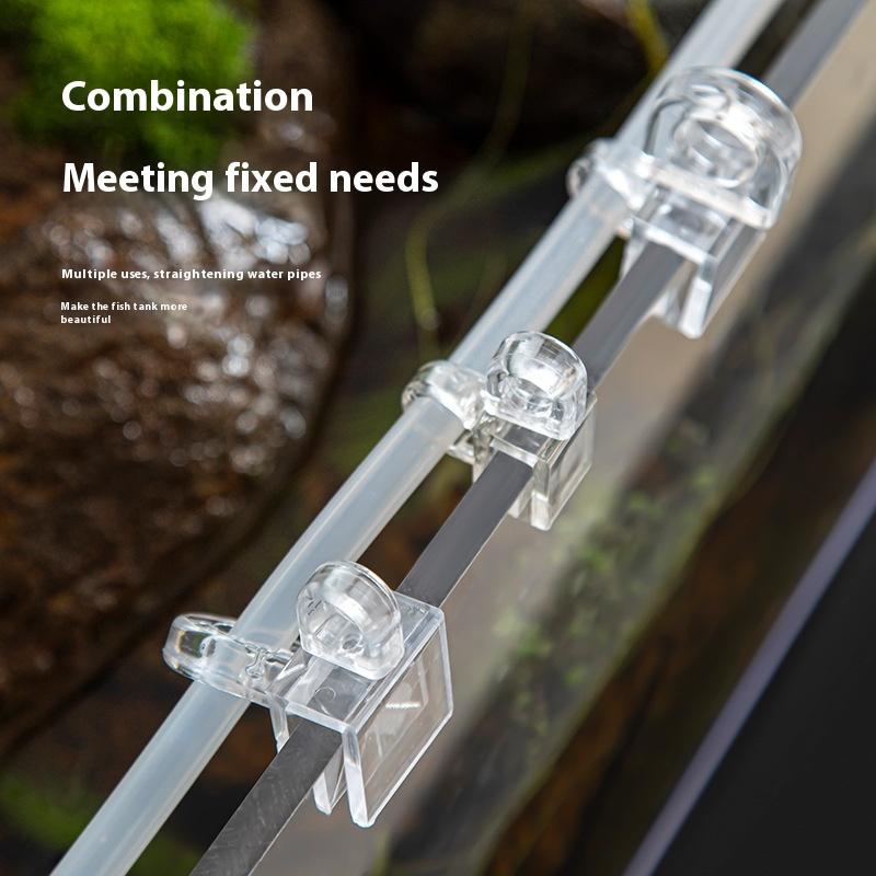 5PCS Aquarium Bevestigingsclip - Aquarium Lily Pipe recensie en prijs