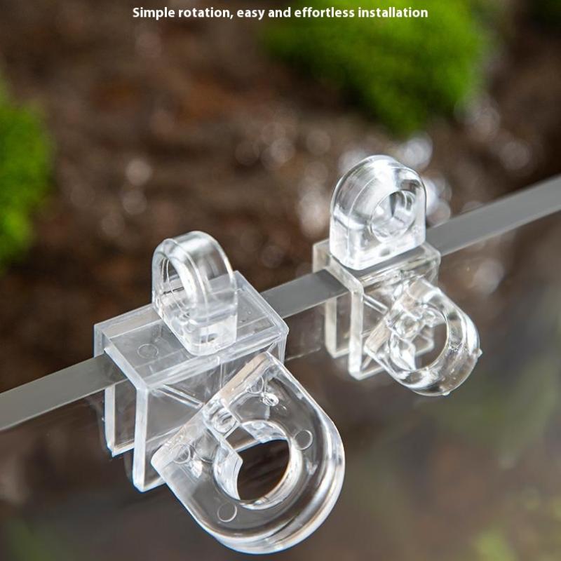 5PCS Aquarium Bevestigingsclip - Aquarium Lily Pipe recensie en prijs