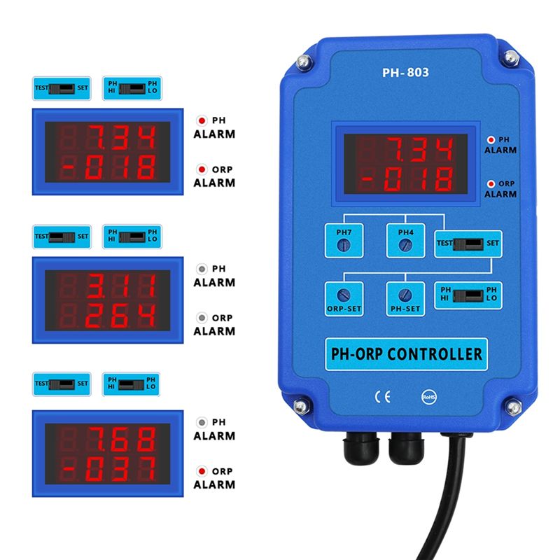 T22C Digitale 2&1 PH ORP Monit - Planted Aquarium Ph recensie en prijs
