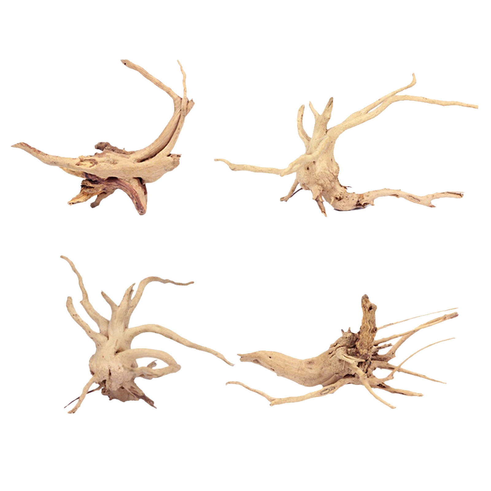 4 stuks drijfhout aquariumdeco - Planted Aquarium Ph recensie en prijs
