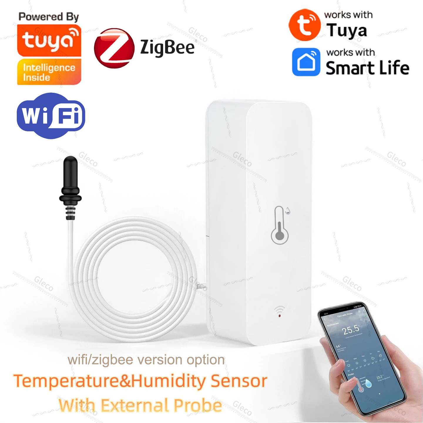 Tuya Wifi Zigbee temperatuur-  - Planted Aquarium Parameters recensie en prijs