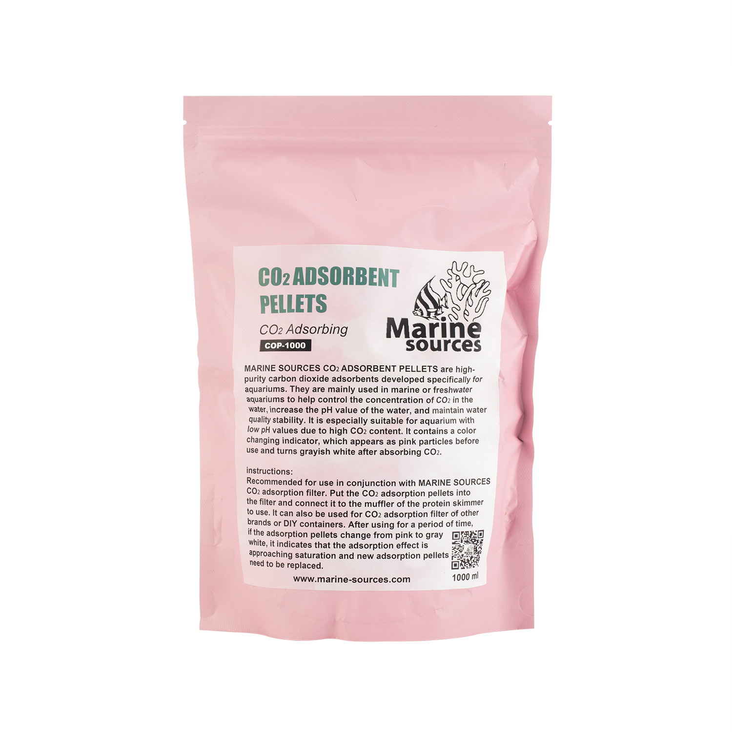 Marine Sources 1000 ml CO2-abs - Planted Aquarium Ph recensie en prijs