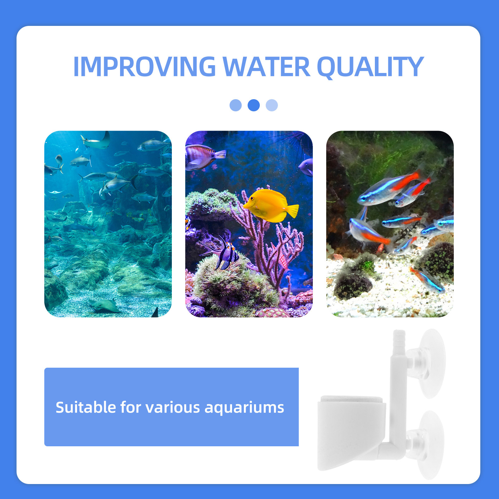 Accessoires voor zuurstofpompe - Planted Aquarium Air Stone recensie en prijs