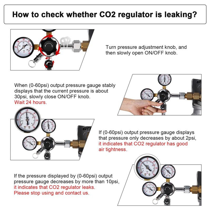 CGA-320 vatregelaar, dubbele f - Co2 Regulator Dual Stage recensie en prijs