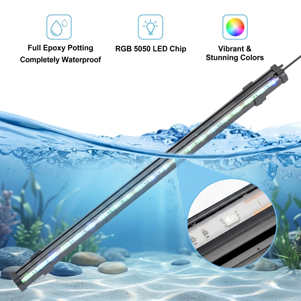 USB LED Aquarium Luchtbellenli - Aquarium Lily Pipe recensie en prijs